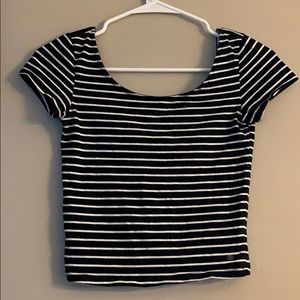 Black Crop Top